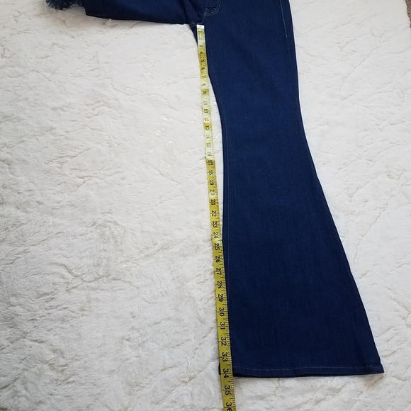 MOTHER The Curfew Blue Skies and Promises Flare Jeans - Picture 6 of 12